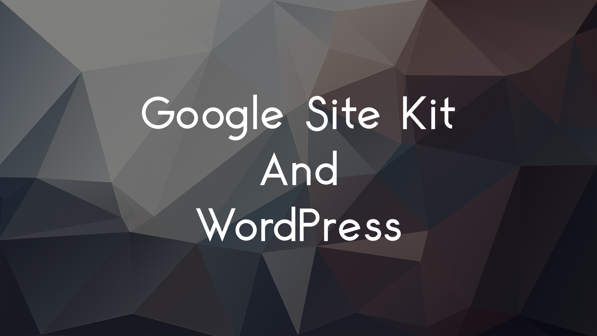 Google Site Kit Featured Image